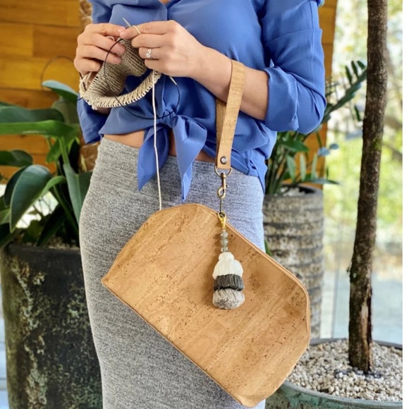 Thread & Maple Cork Knitting Project Bag - Picture 9 of 11